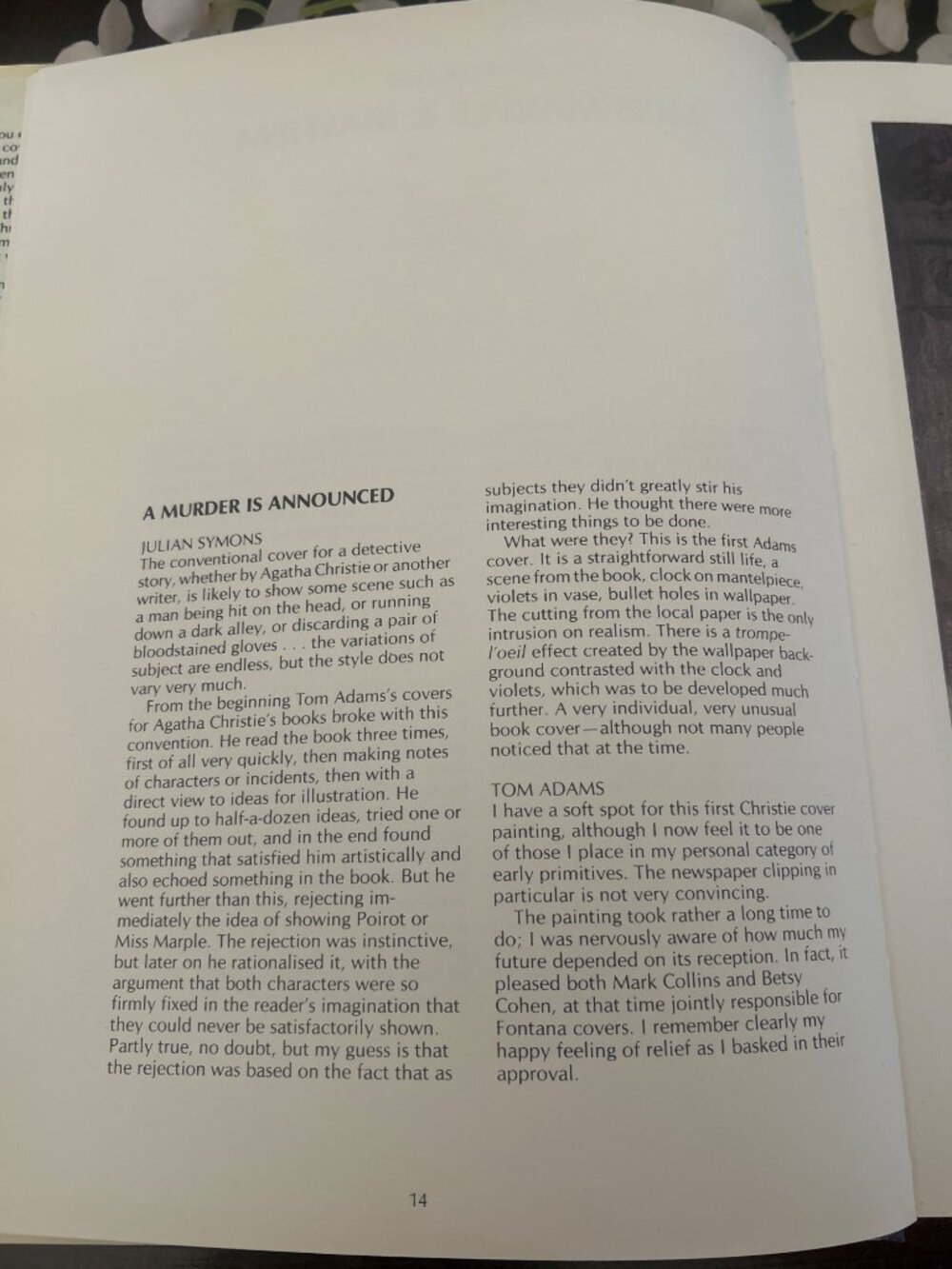Agatha Christie: The Art Of Her Crimes By Tom Adams Everest House 1981 - Picture 7 of 15